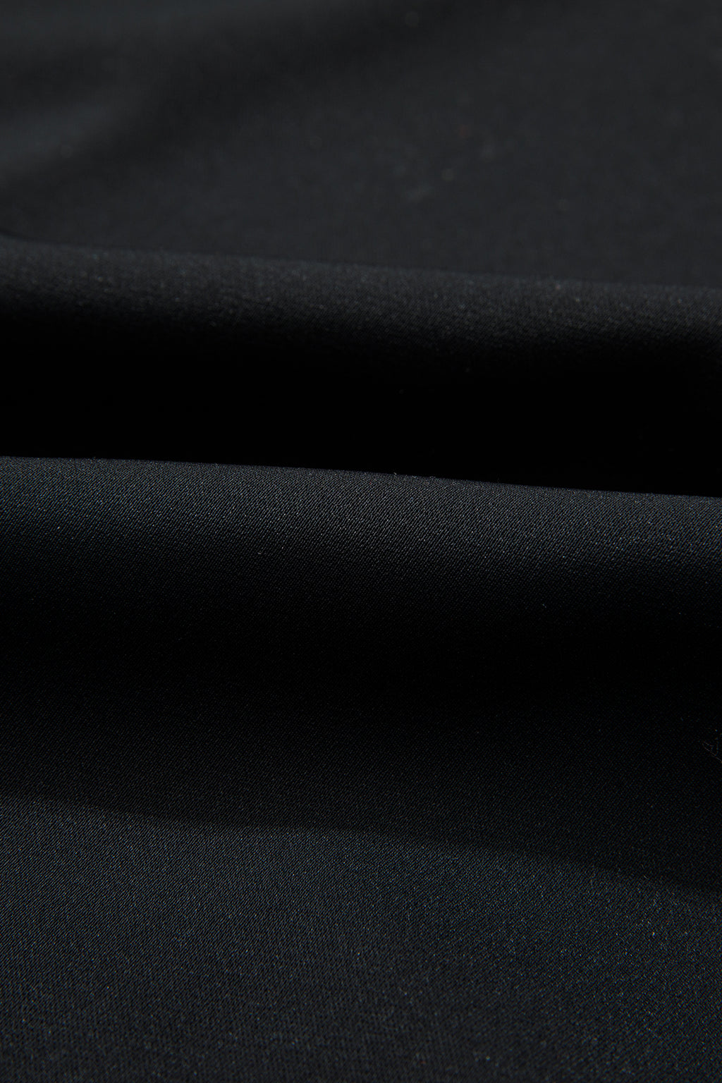 Black Plus Size Leopard Patchwork V Neck 3/4 Sleeve Ruffle Hem Mini Dress