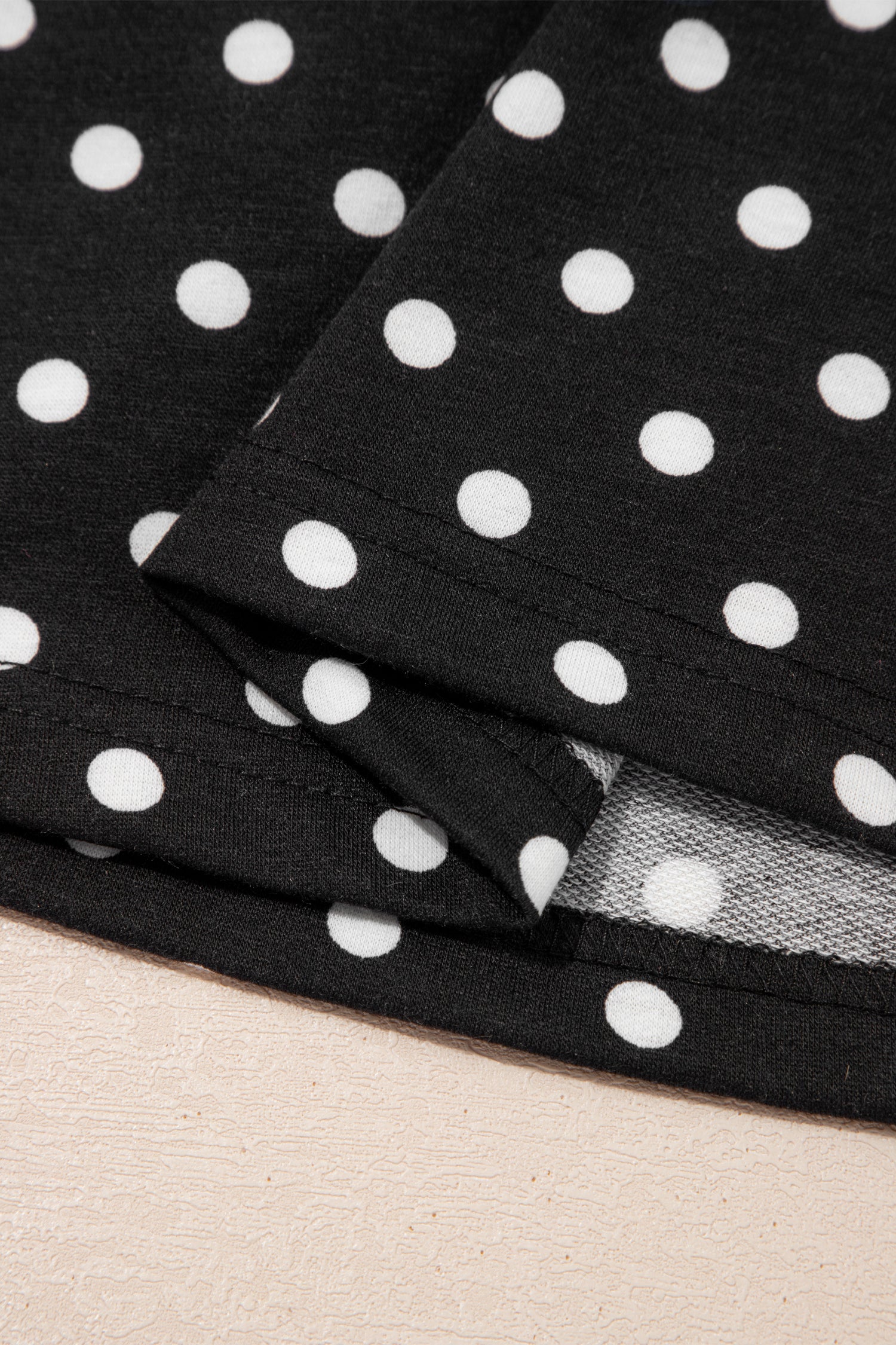 Sachet Pink Polka Dot Drawstring Casual Mini Skort