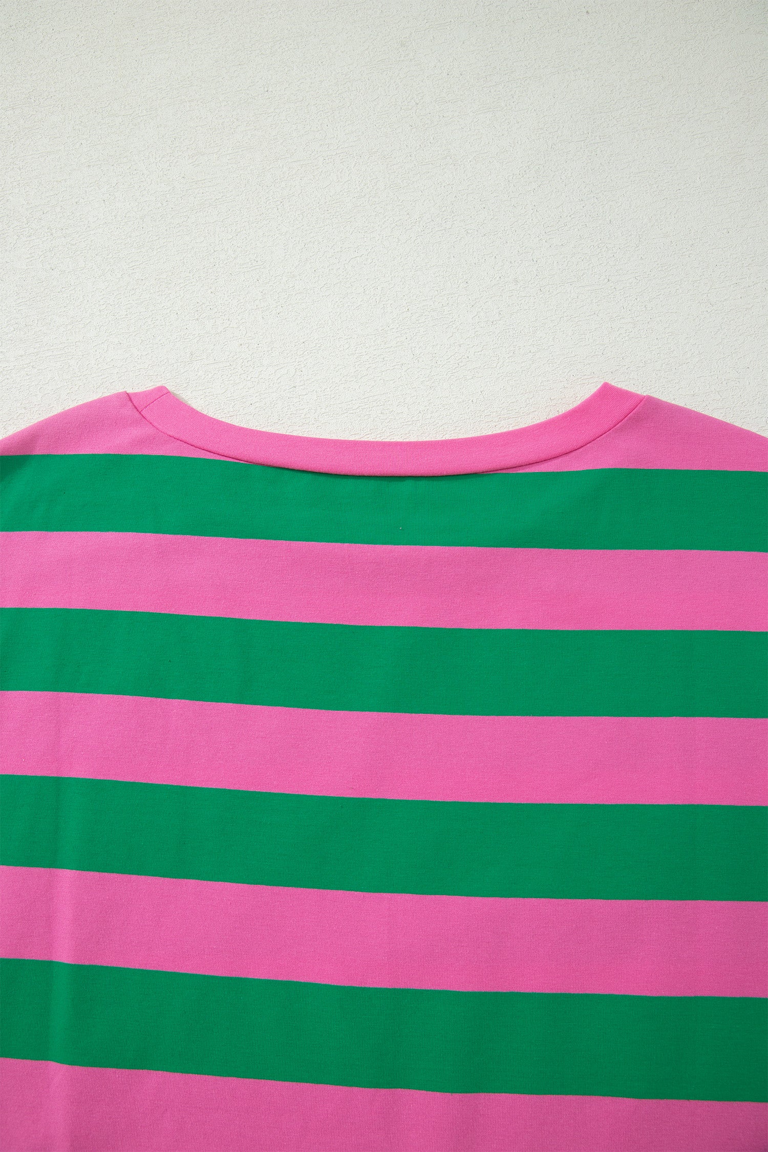 Pink Stripe Dolman Tee Drawstring Skort Athletic 2pcs Set