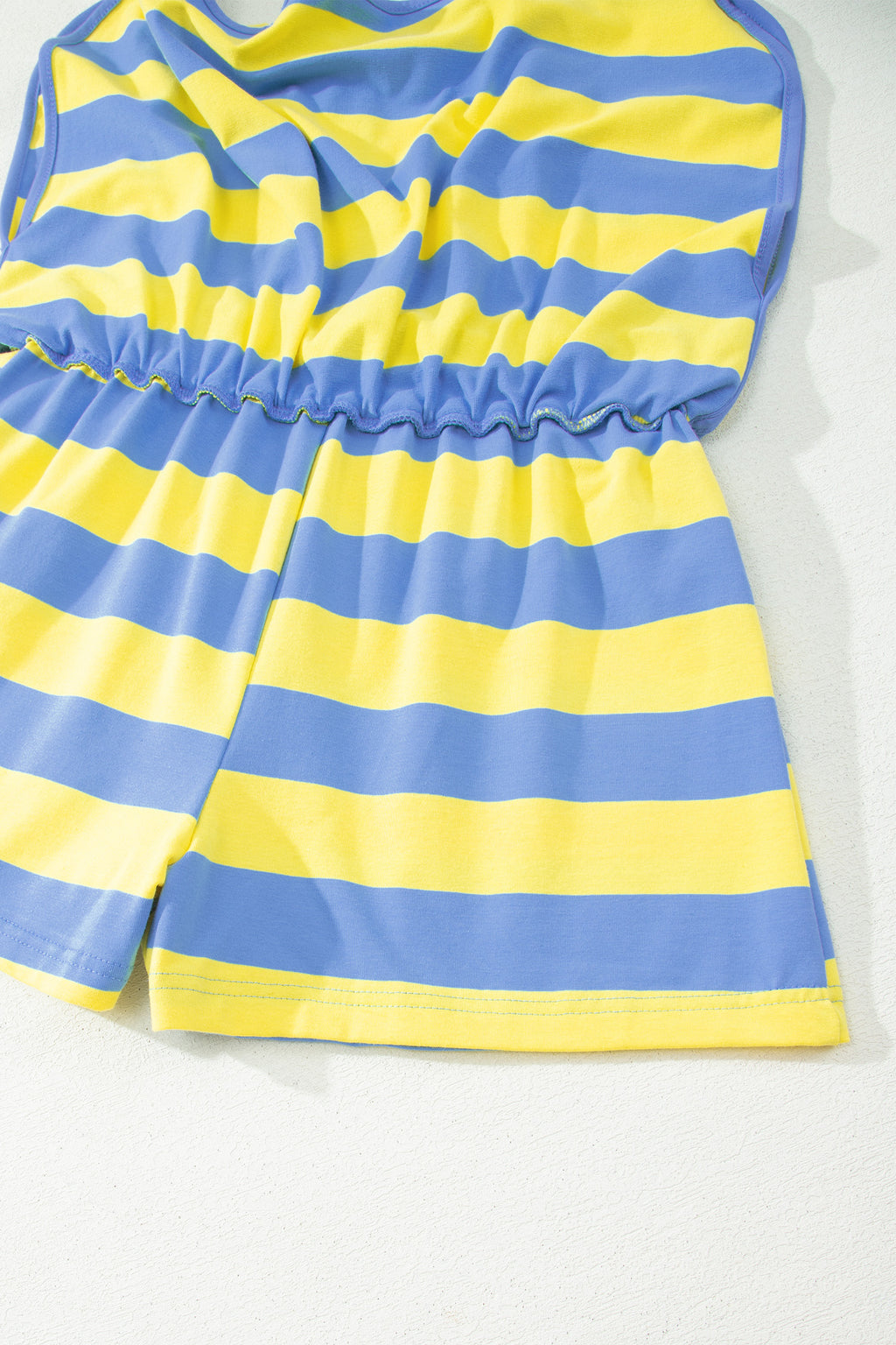 Pink Stripe Dolman Tee Drawstring Skort Athletic 2pcs Set