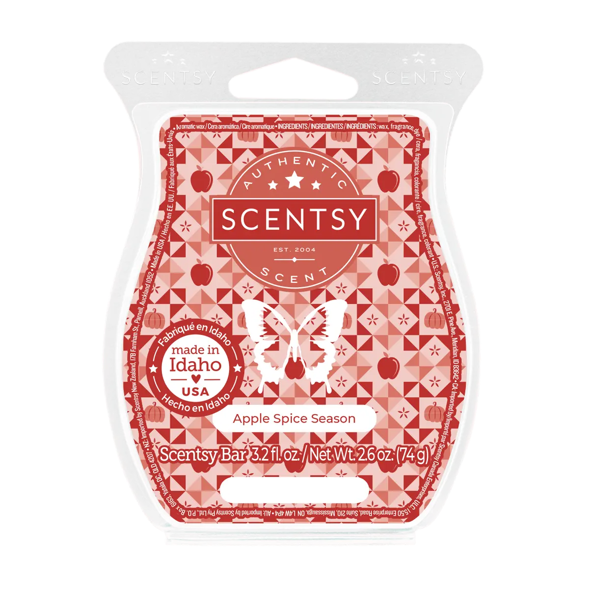 Apple Spice Season Scentsy Bar
