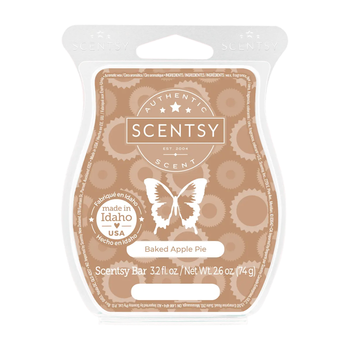 Baked Apple Pie Scentsy Bar
