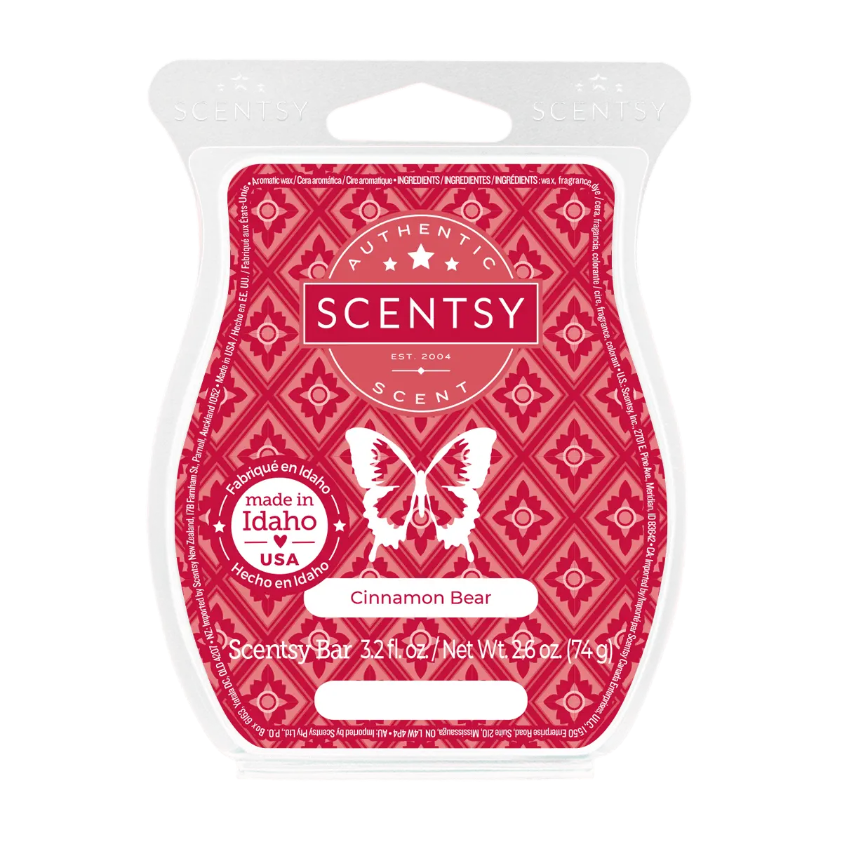 Cinnamon Bear Scentsy Bar