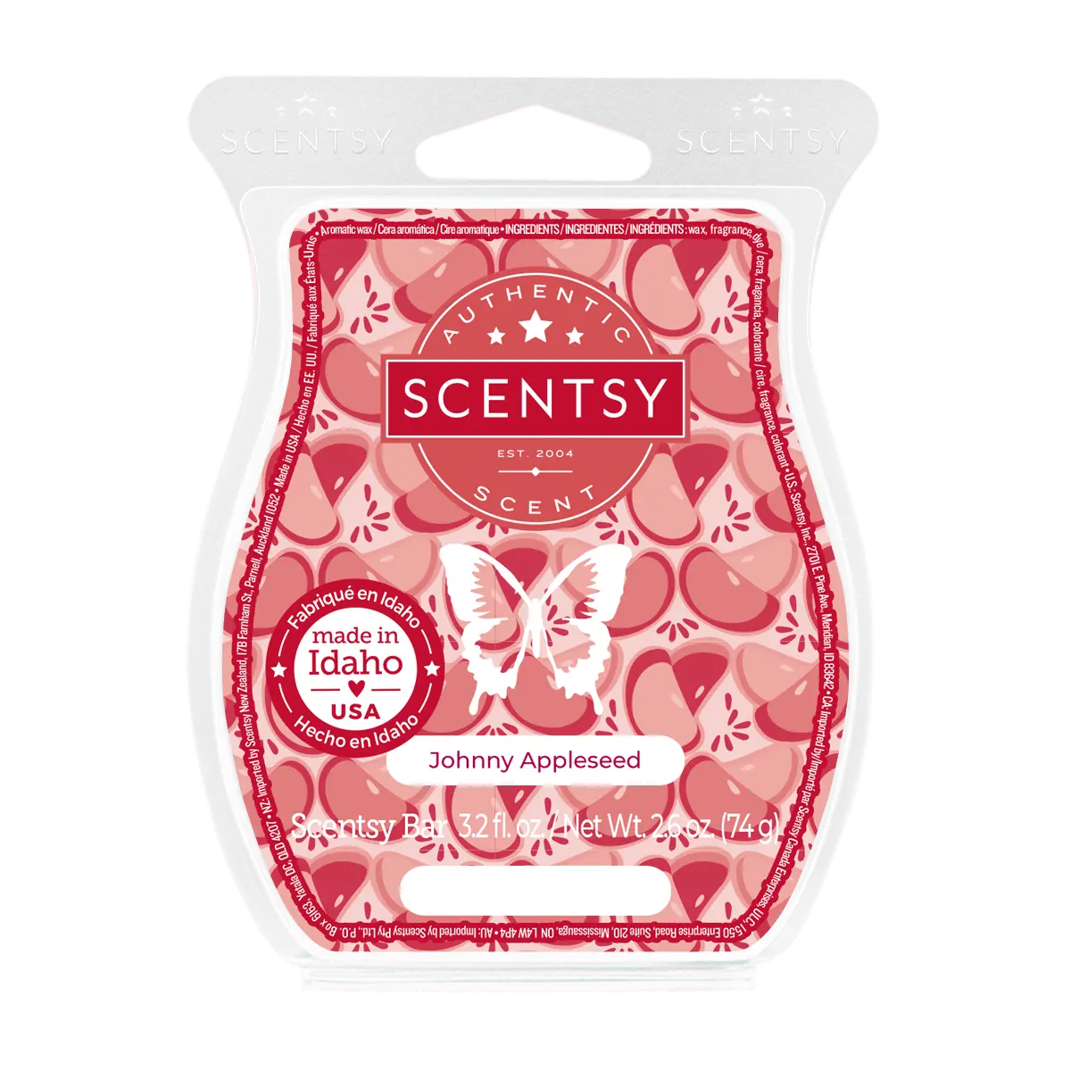 Johnny Appleseed Scentsy Bar