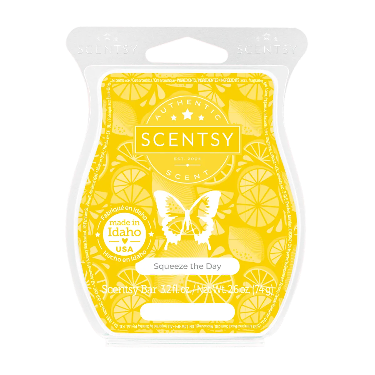 Squeeze the Day Scentsy Bar