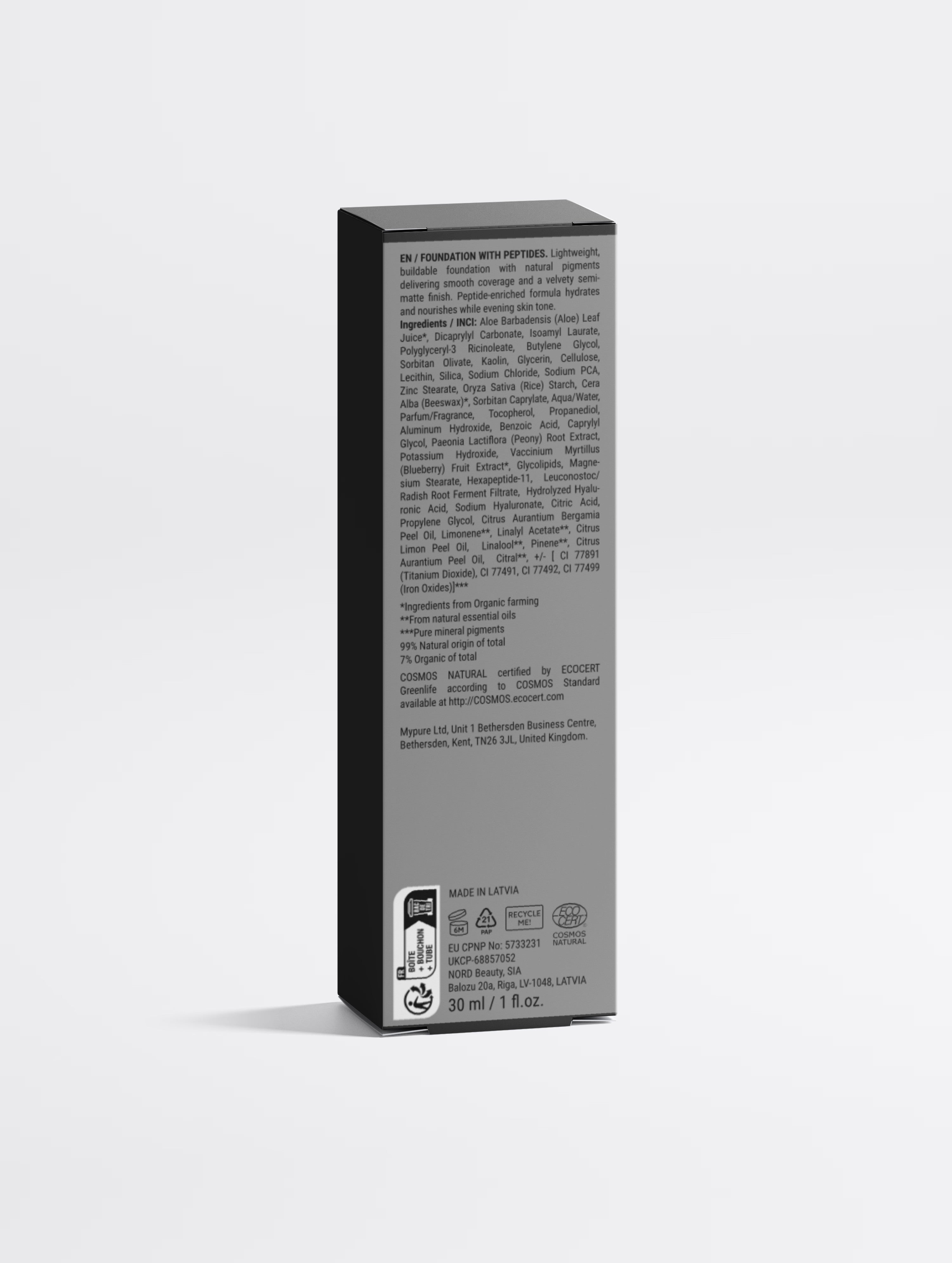 Foundation with Peptides, 45 Deep Warm